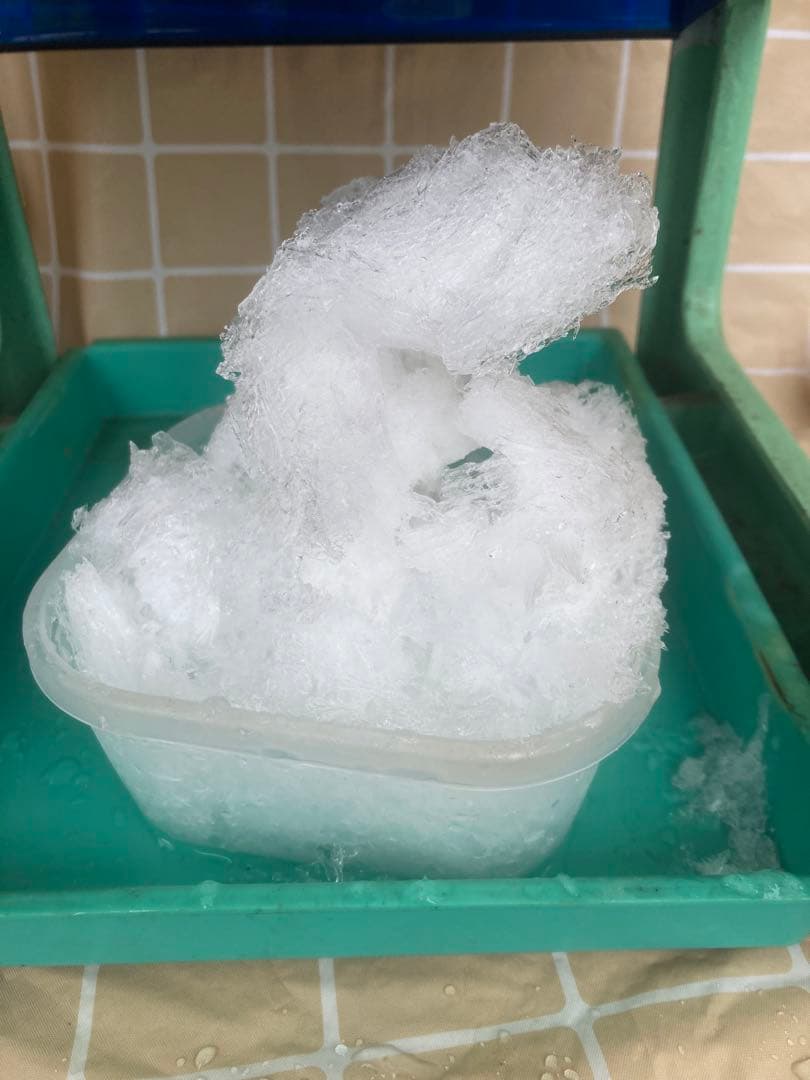 かき氷機　業務用　手動　ブロック氷　ふわふわ　初雪　HA-3N 中部コーポレー