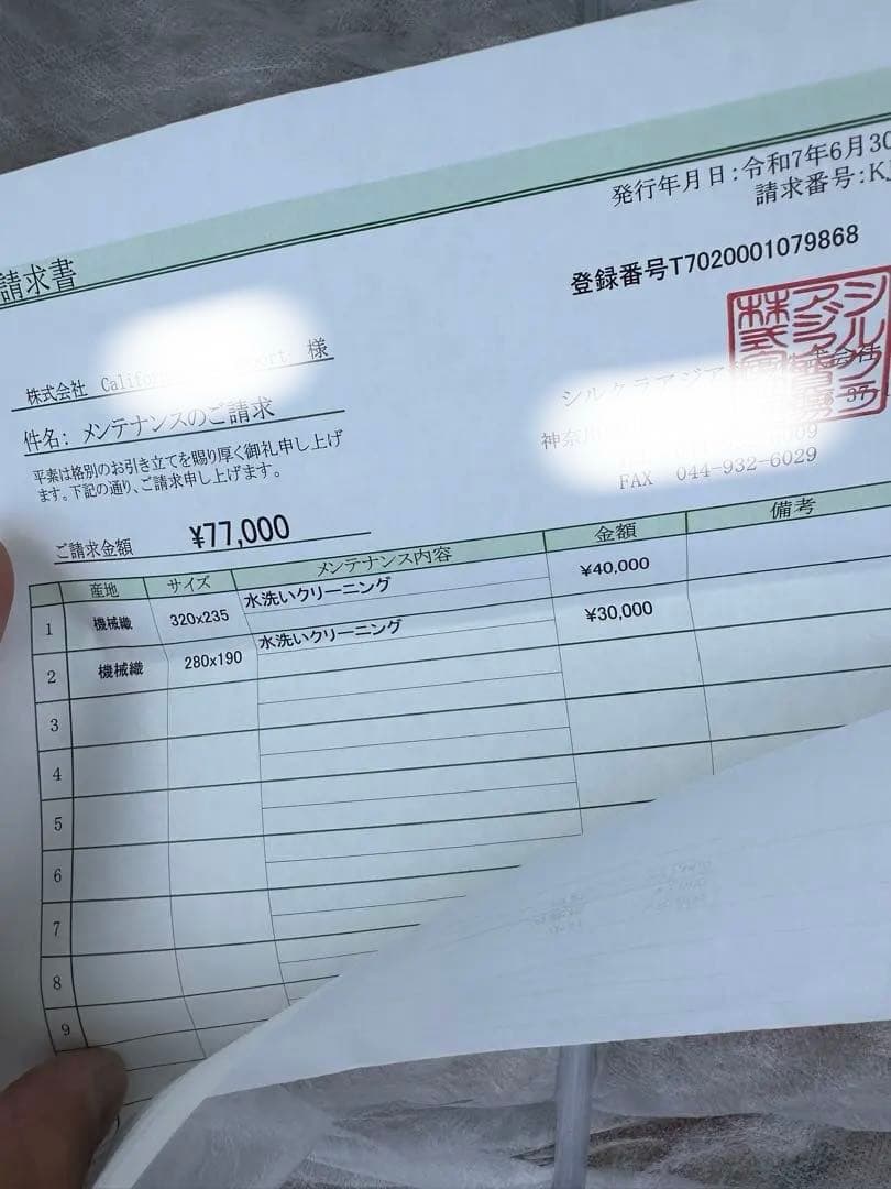 ⭐️【全国送料無料】アンティーク　ベルギー製　ラグ　絨毯　290cm 大判　輸入品