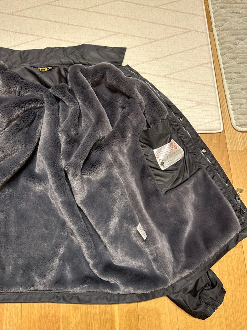 Bluco Work Garment ボアコーチ黒 Lサイズ