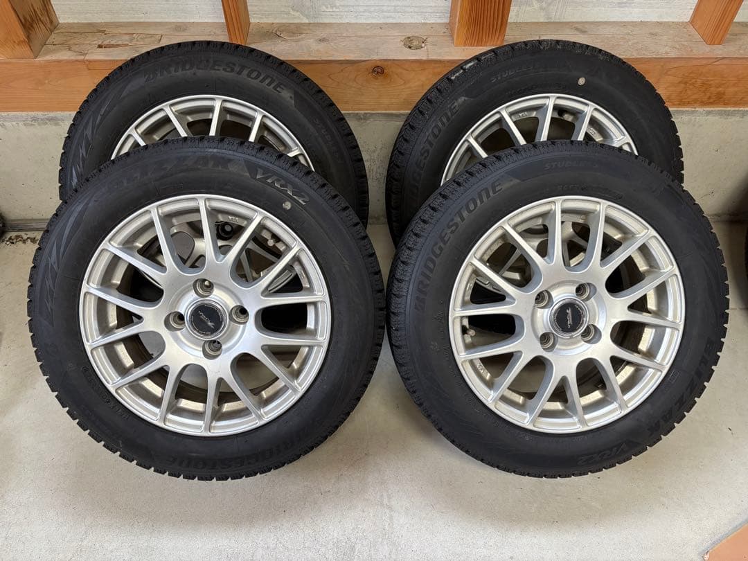 165/65R14 VRX2 スタッドレスタイヤ　ホイール付き
