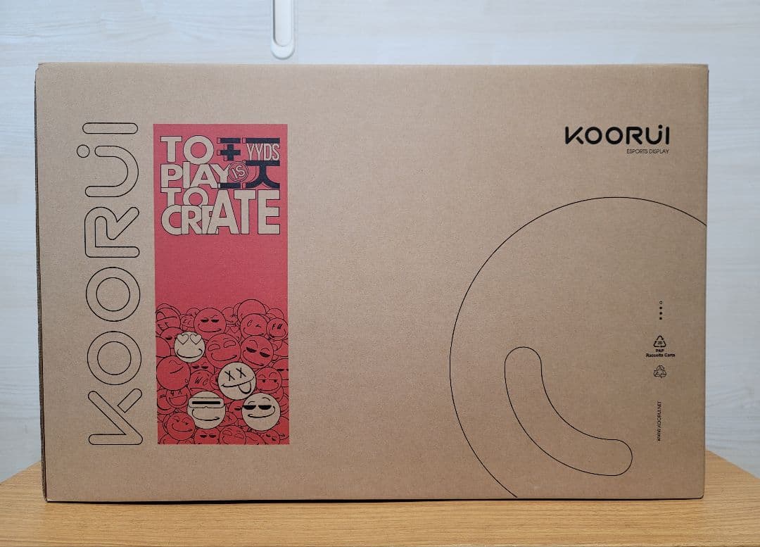 美品　Koorui 25E3A ゲーミングモニター 24.5型 180Hz