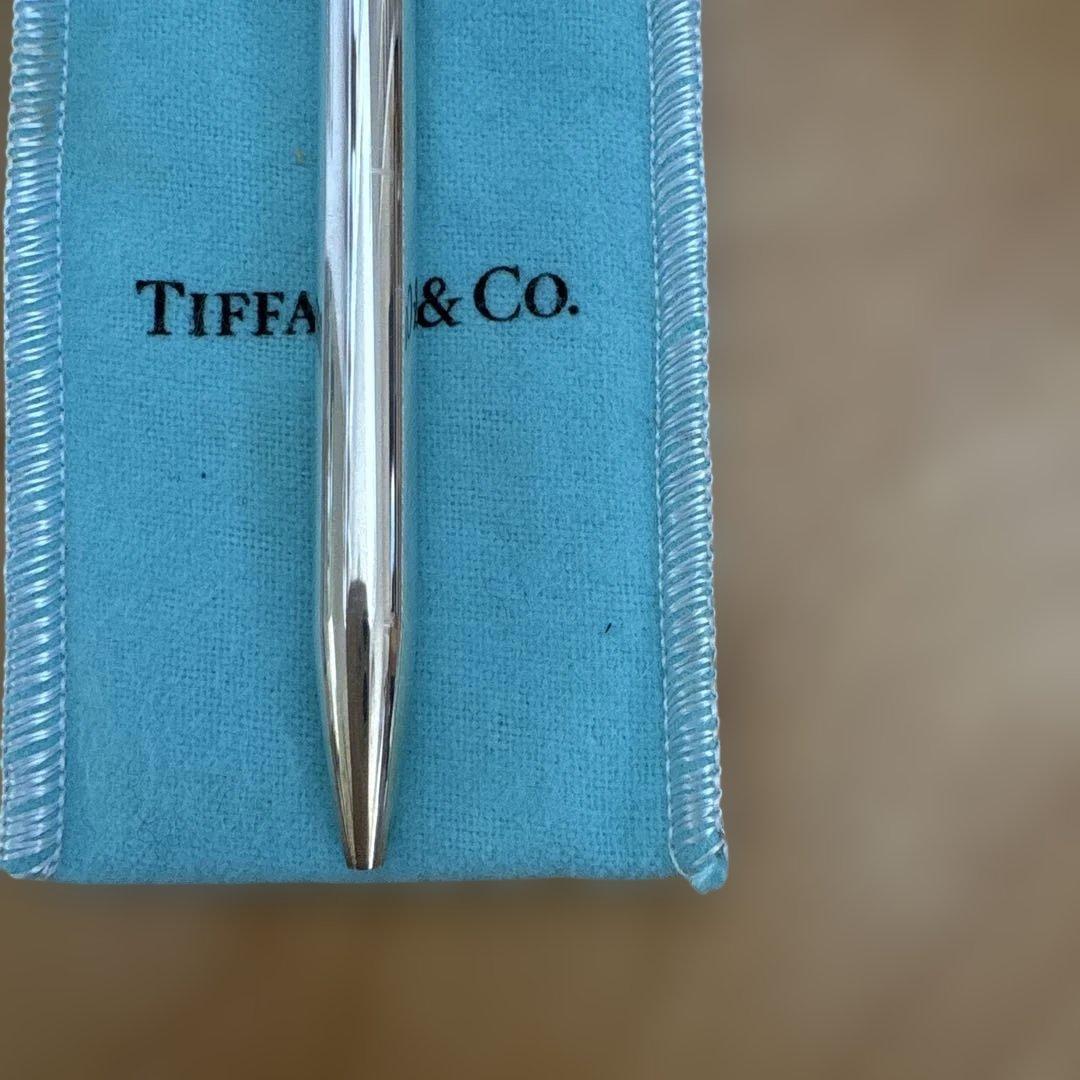 TIFFANY ＆ Co.シルバート音記号モチーフ　ボールペン ユーズド美品