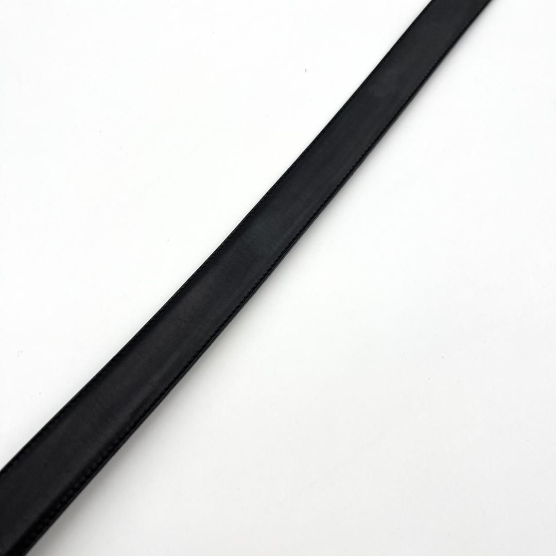 フェラガモ ベルト レディース ダブルガンチーニ レザー 本革 ブラック