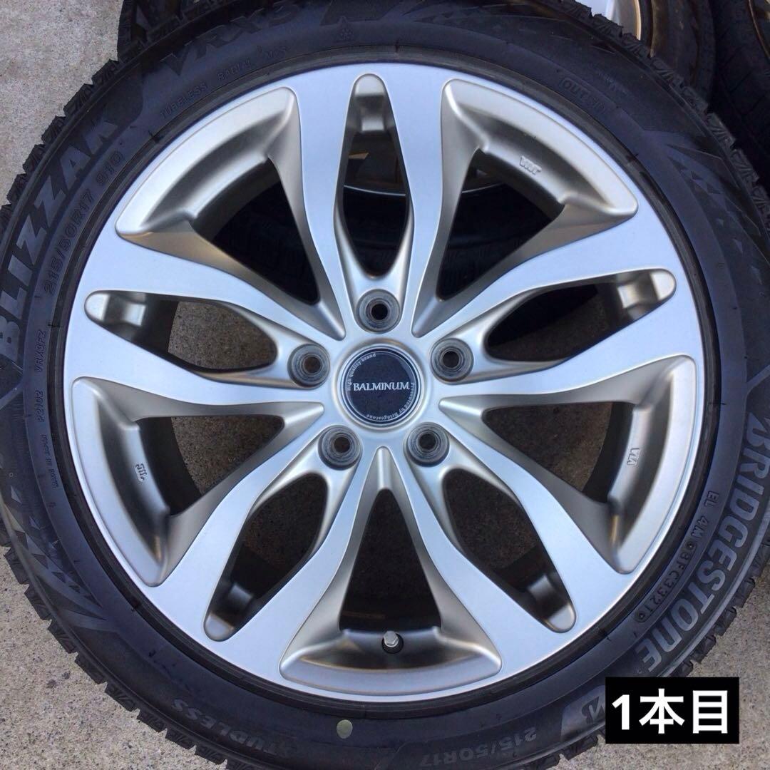 215/50R17 VRX3 2021年 7J 5H114.3 +53 アルミ付