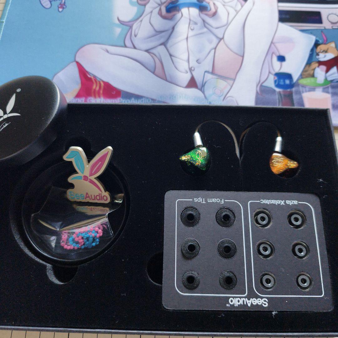 SeeAudio Bravery24 有線イヤホン