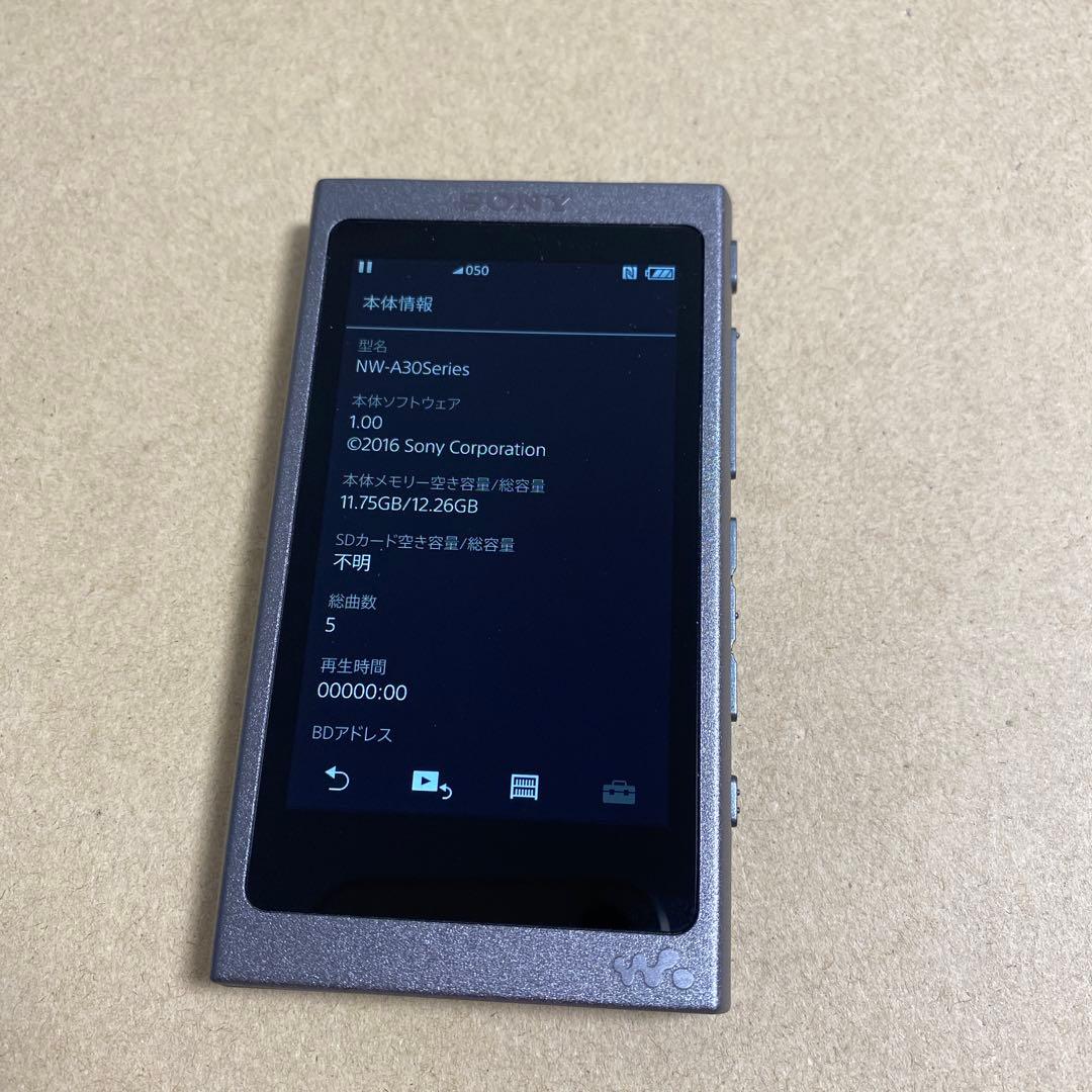 ソニー ウォークマン Aシリーズ NW-A35 極美品