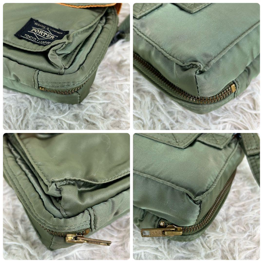 ✨希少 ポータータンカー 2wayショルダー ウエストバッグ セージグリーン