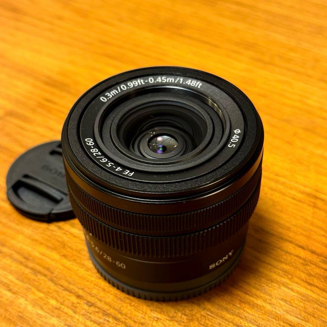 新品未使用 ソニー FE 28-60㎜ F4-5.6 SEL2860 純正レンズ
