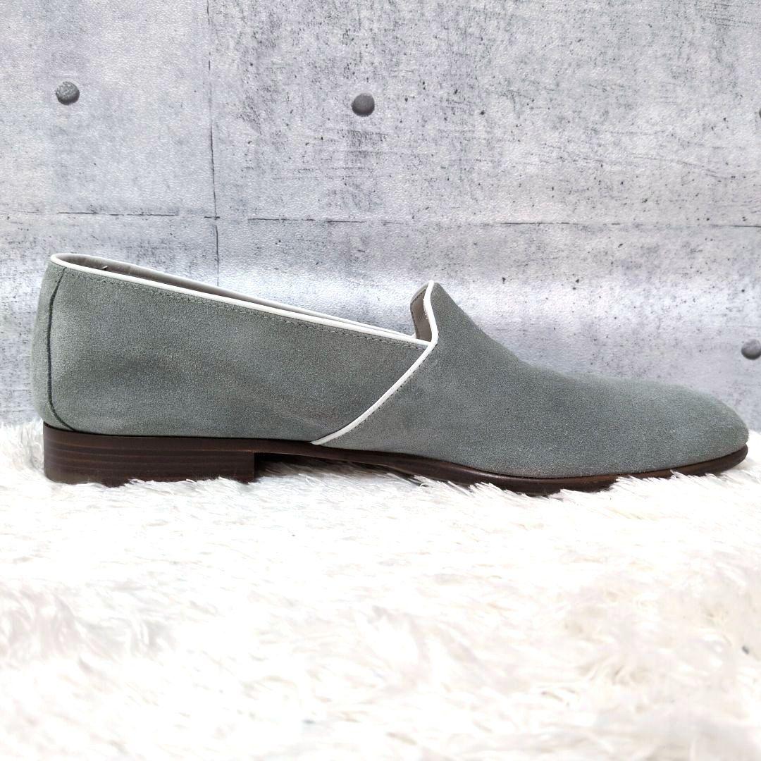 【定価143000円 極美品】ジョンロブ　ショア　スリッポン　スエード　8695