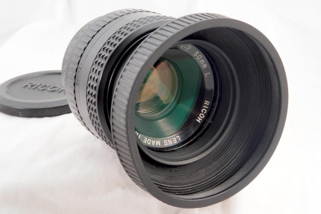 RICOH XR RIKENON 50mm L f2 とてもきれい 分解整備済
