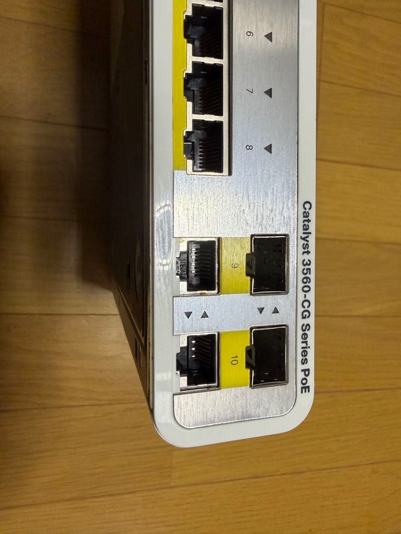 ルーター・ネットワーク機器 Cisco Catalyst 3560-CG PoE