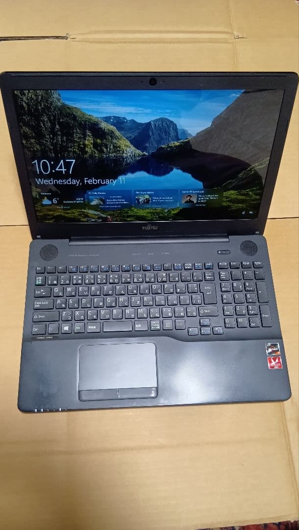 LIFEBOOK AH76/D1 ブラック ノートPC