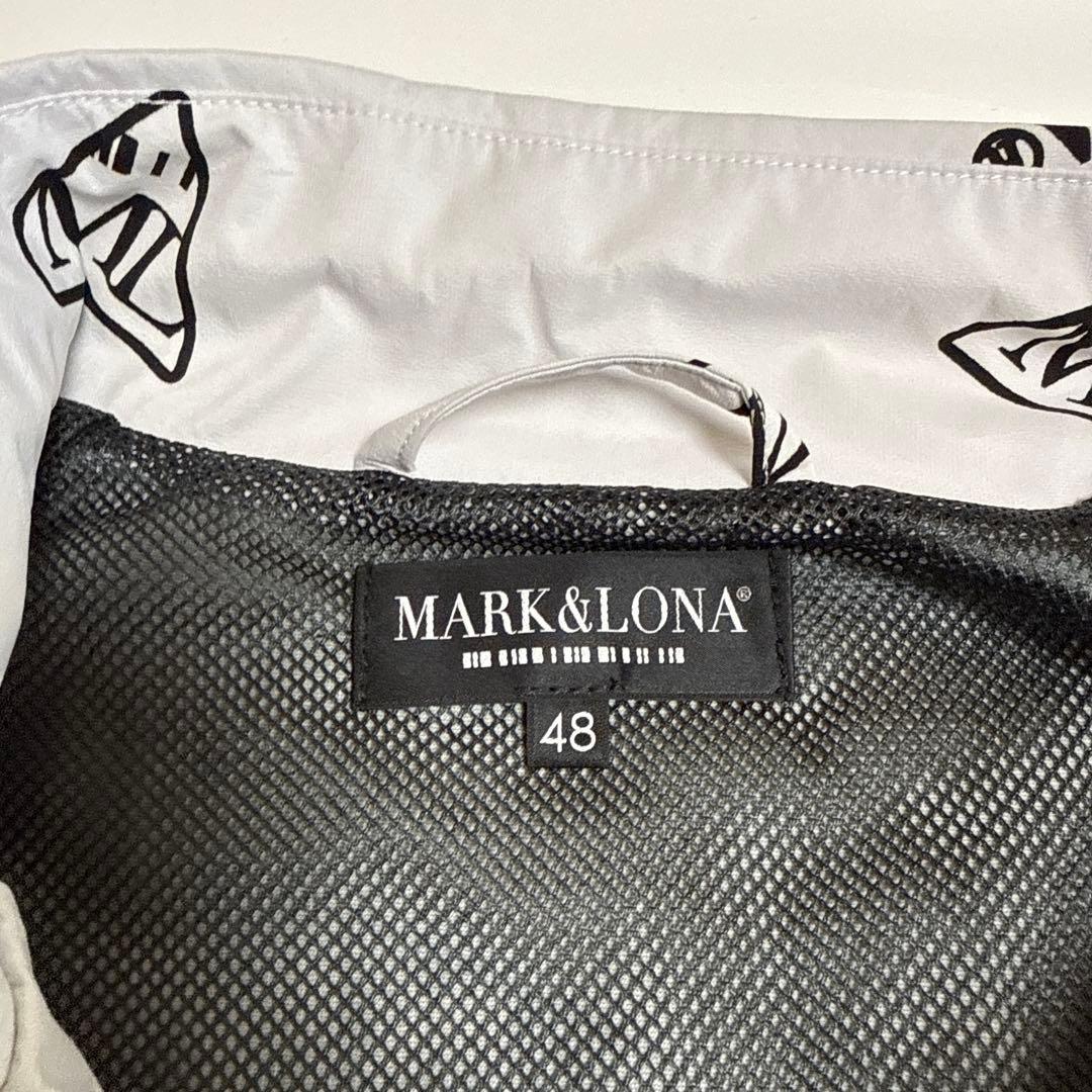 MARK&LONA ロゴプリントジャケット 48