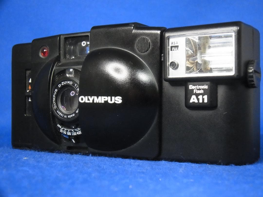 #3238 OLYMPUS XA2 & A11 良品 動作保証