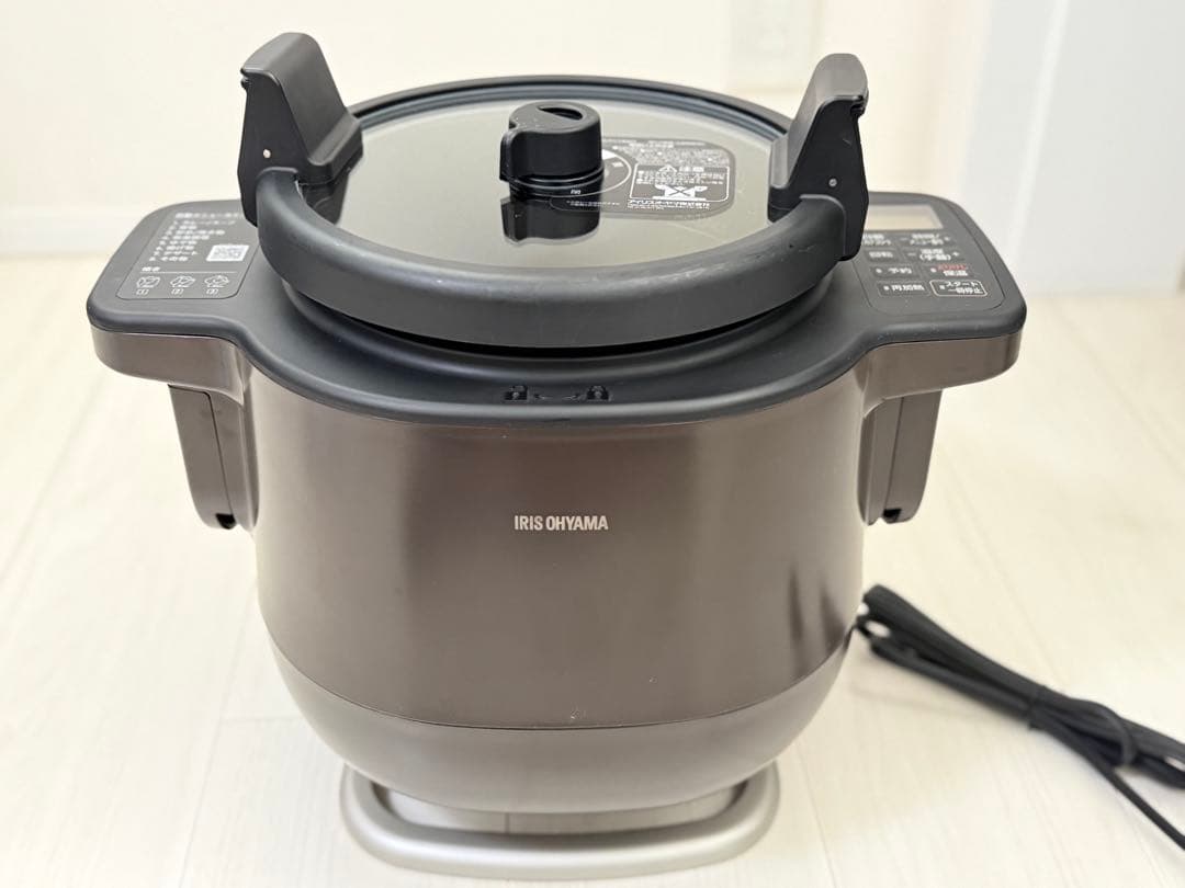 アイリスオーヤマ シェフドラム 自動かくはん式調理機 KDAS-IA2-T