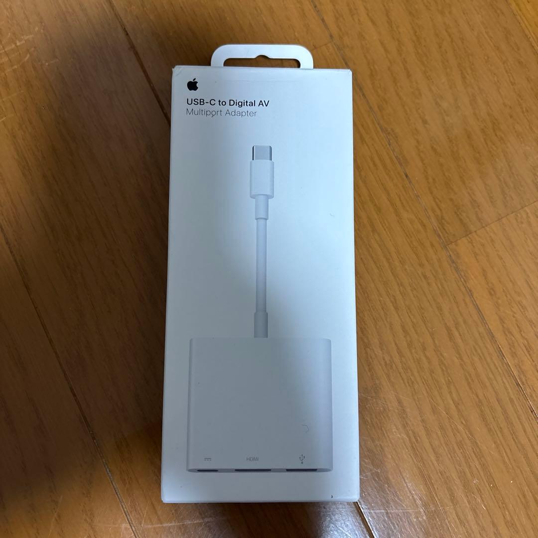 Apple 純正　USB-C to Digital AV HDMIケーブル付き