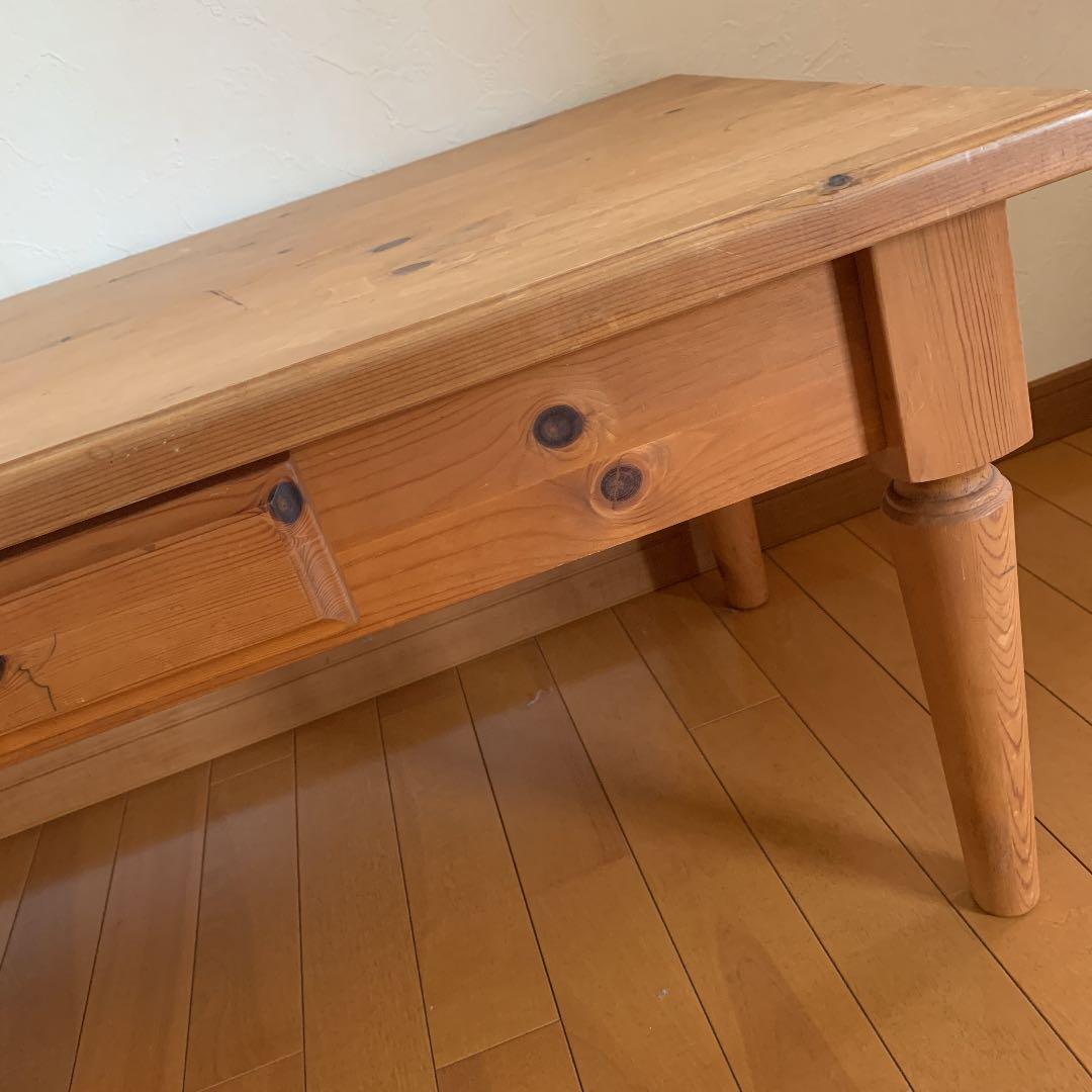 ローテーブル センターテーブル オーク