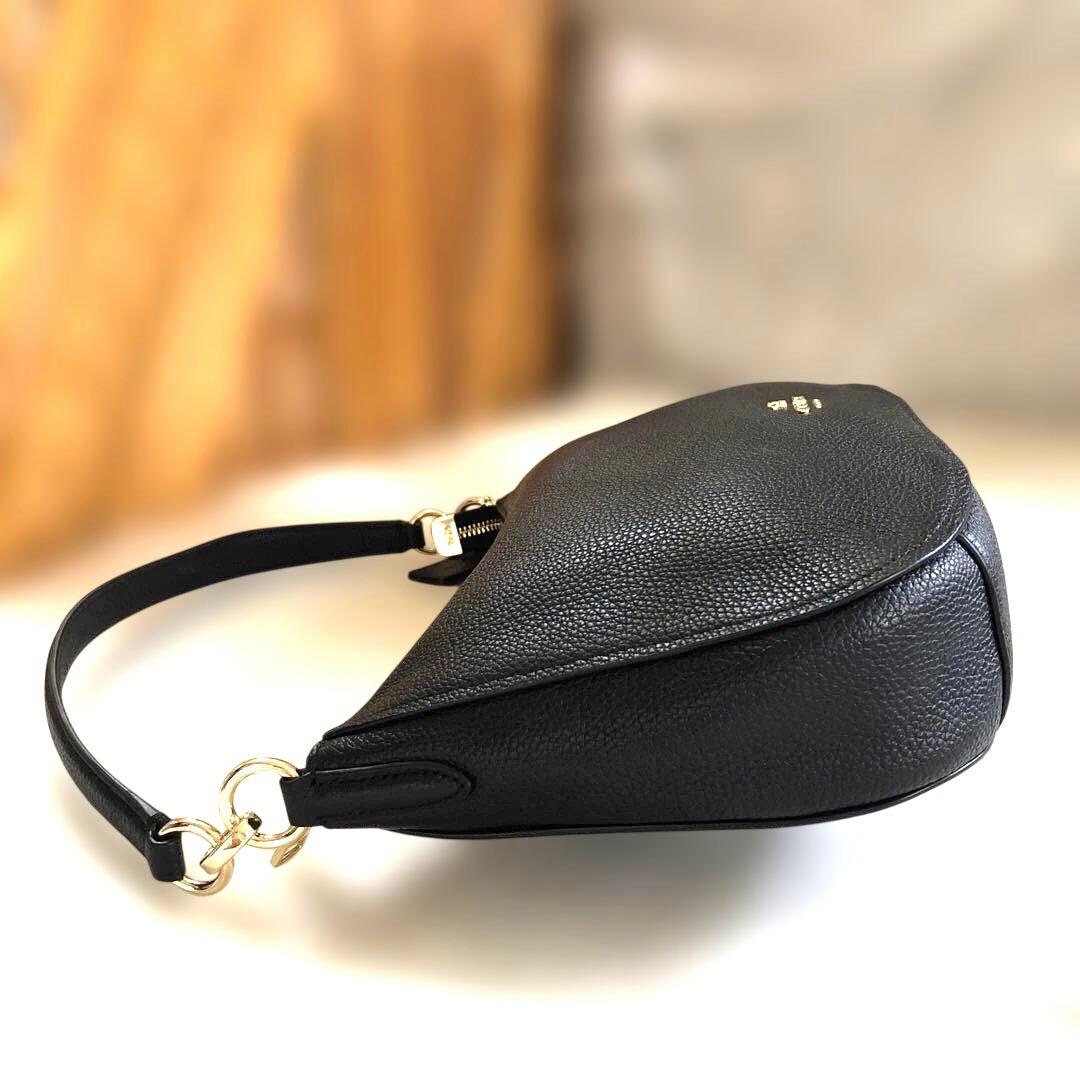 ［未使用］コーチ　チェルシー　ハーフムーン　ショルダーバッグ　2way 黒