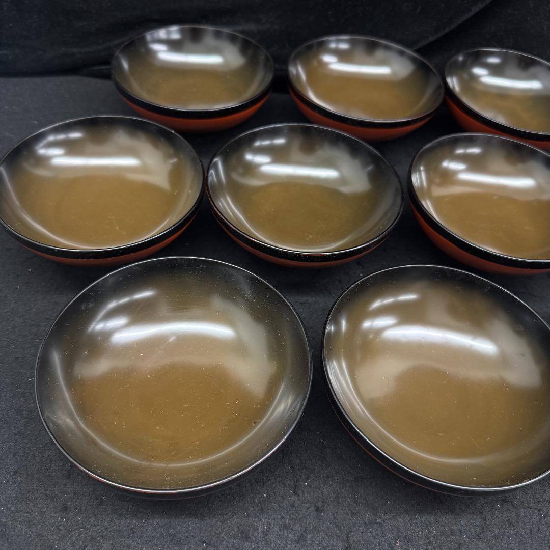 輪島塗　吸い物椀　10客(木箱付)