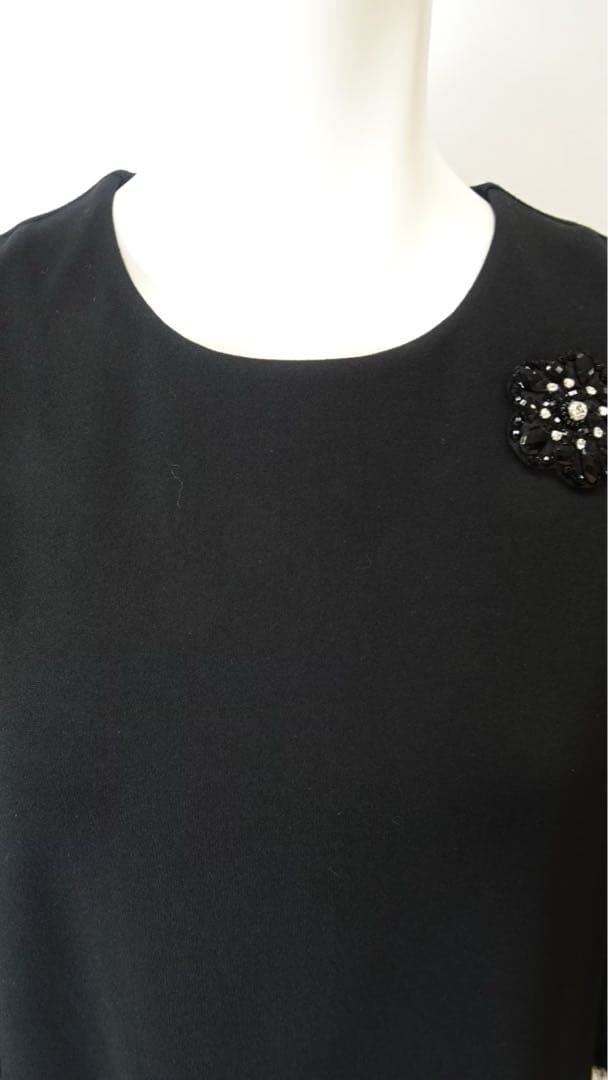 スーパービューティー♡ 2025年秋冬 起毛素材袖×ポンチ素材ワンピース