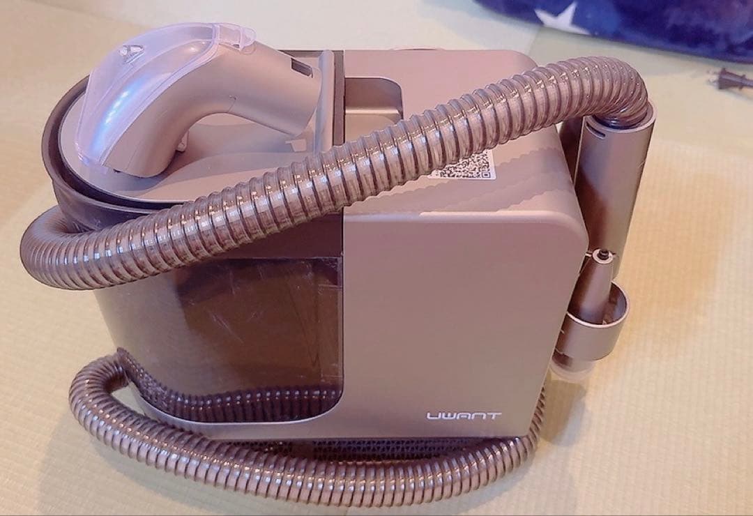 100℃蒸気＆60℃加熱＆18000Pa超強吸引力‼︎スチームクリーナー