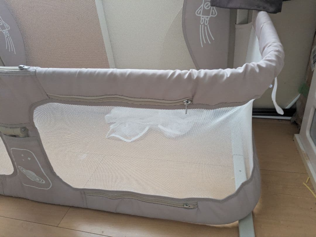 あ*み様 ベビーベッド　ベッドガード　添い寝　120㎝×50㎝