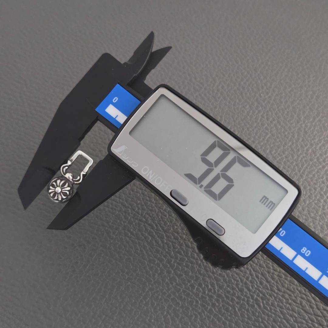 クロムハーツ CHROME HEARTS クロスボール ファスナーパーツ 925