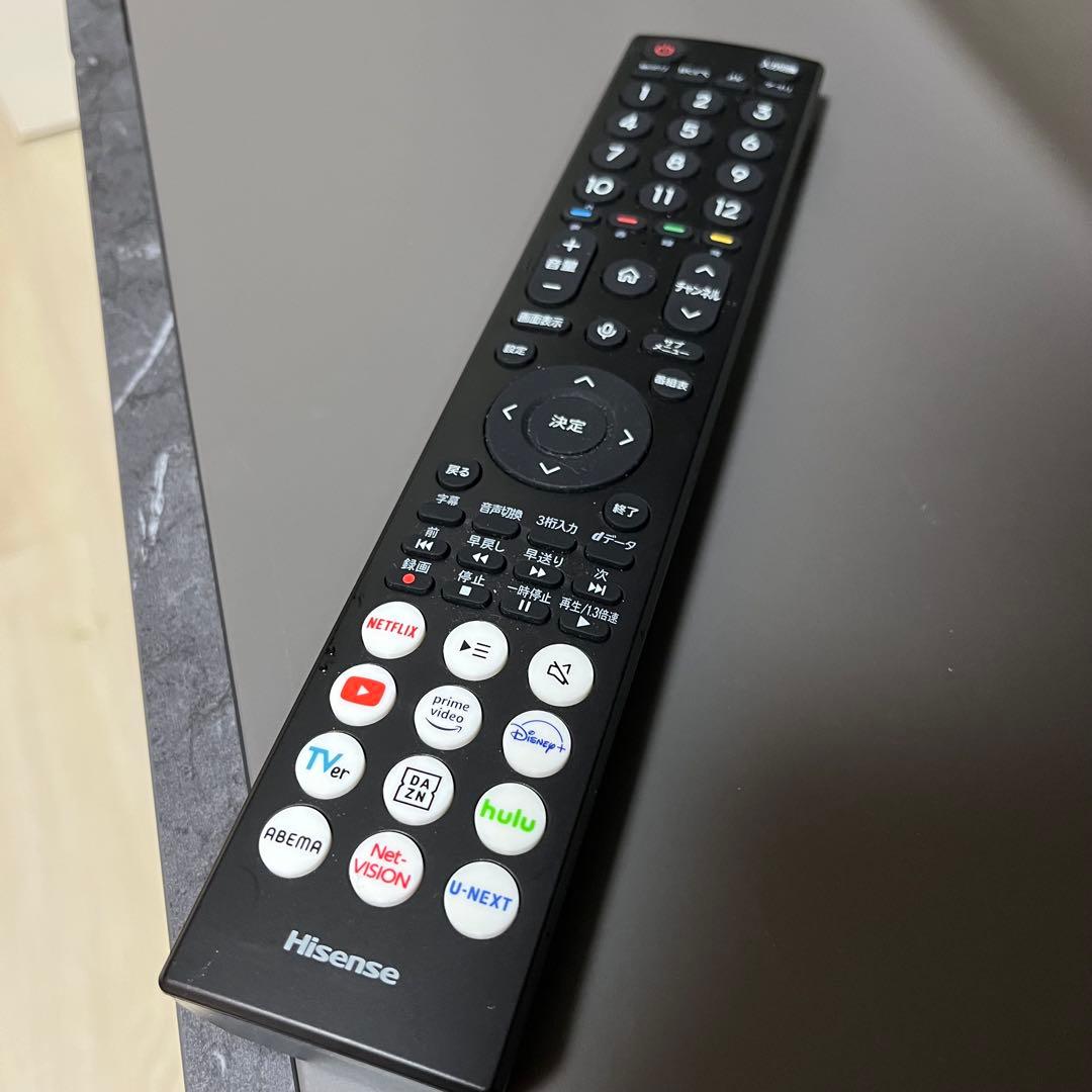 ハイセンス 50インチ 4K Wチューナー内蔵 50E6K 2023年モデル