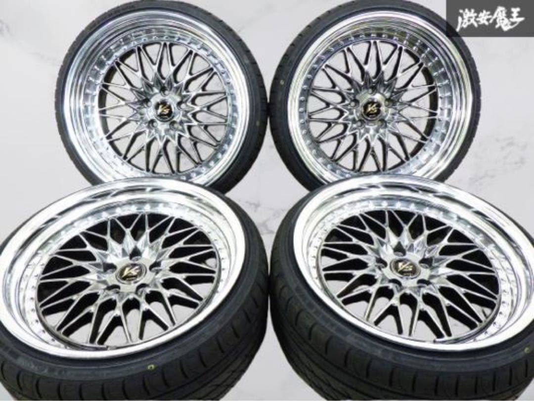 美品‼️深リムWORK VS-XV SR20インチ タイヤホイールセット