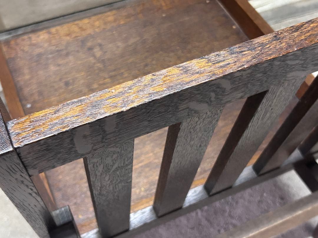 ②木製 ダイニングソファー ローチェア 和モダン 古民家