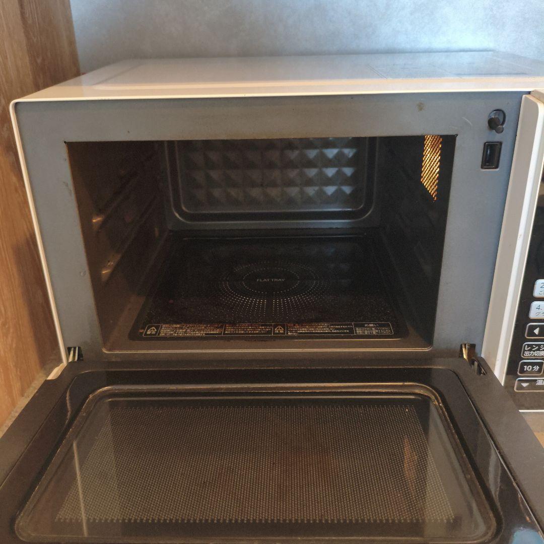 TOSHIBA 東芝 電子レンジ ER-S18 庫内フラット電子レンジ