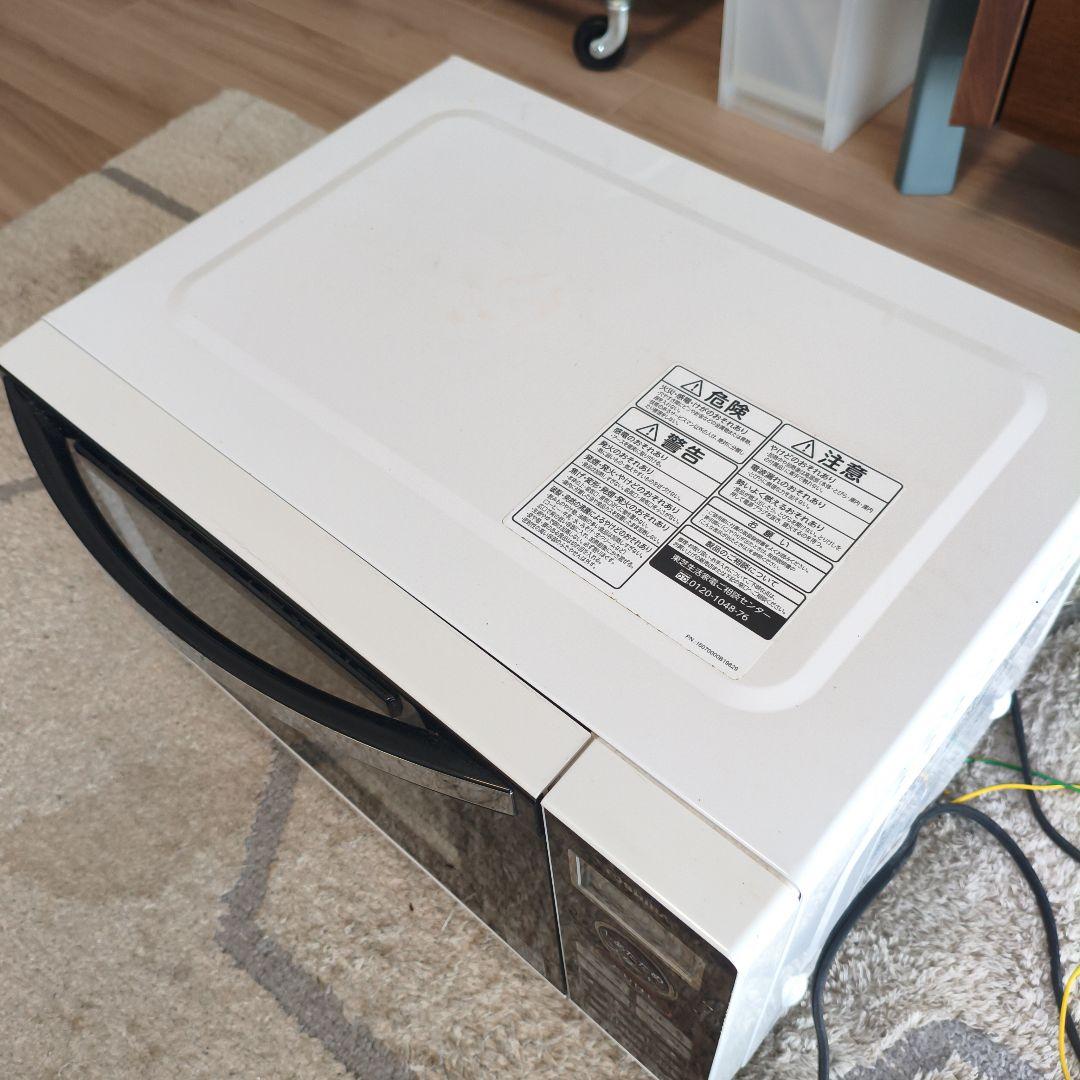 TOSHIBA 東芝 電子レンジ ER-S18 庫内フラット電子レンジ