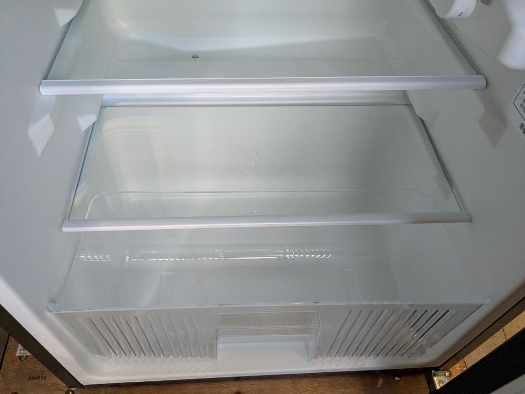 2024年製 コンフィー ノンフロン冷凍冷蔵庫 2ドア RCT90BL(E)