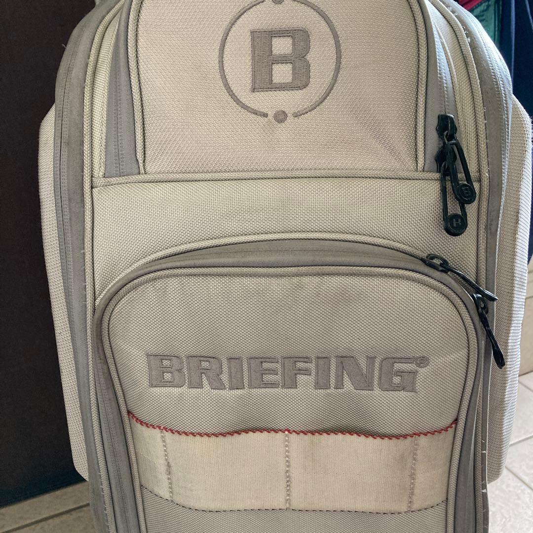 BRIEFING ゴルフバッグ ホワイト