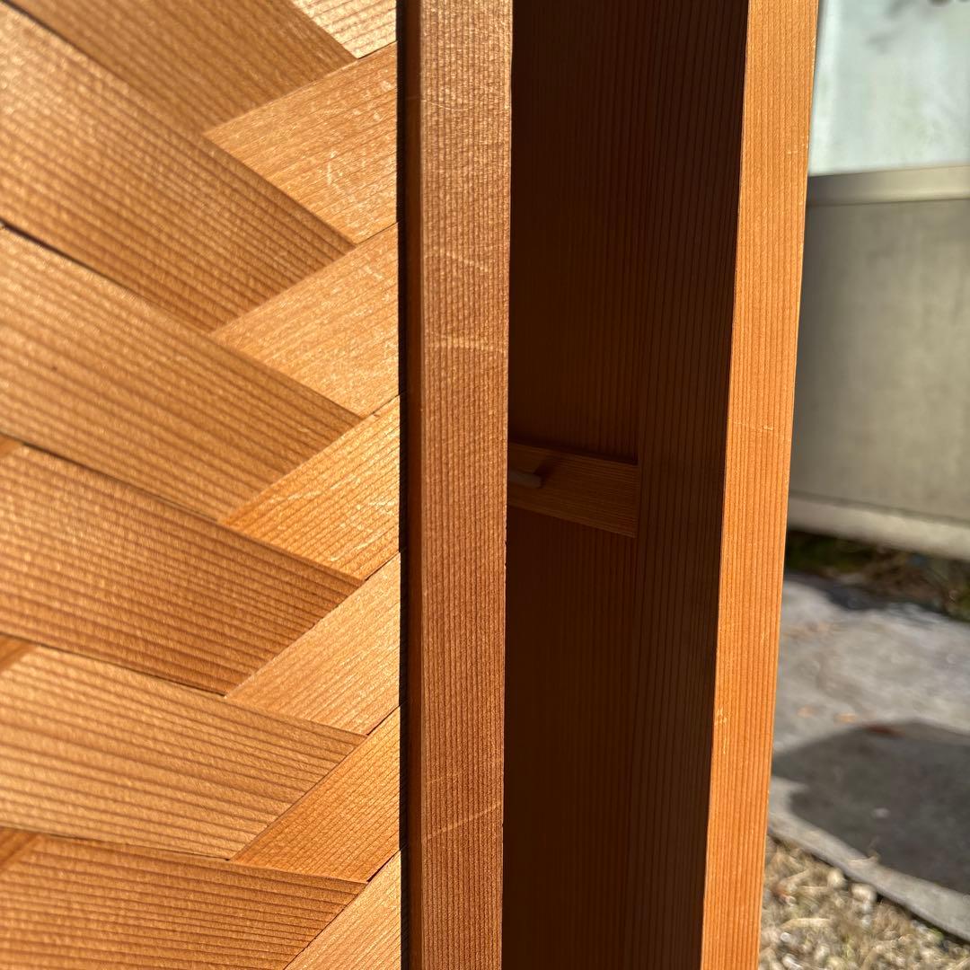 Dora　水屋箪笥　茶道具　網代扉