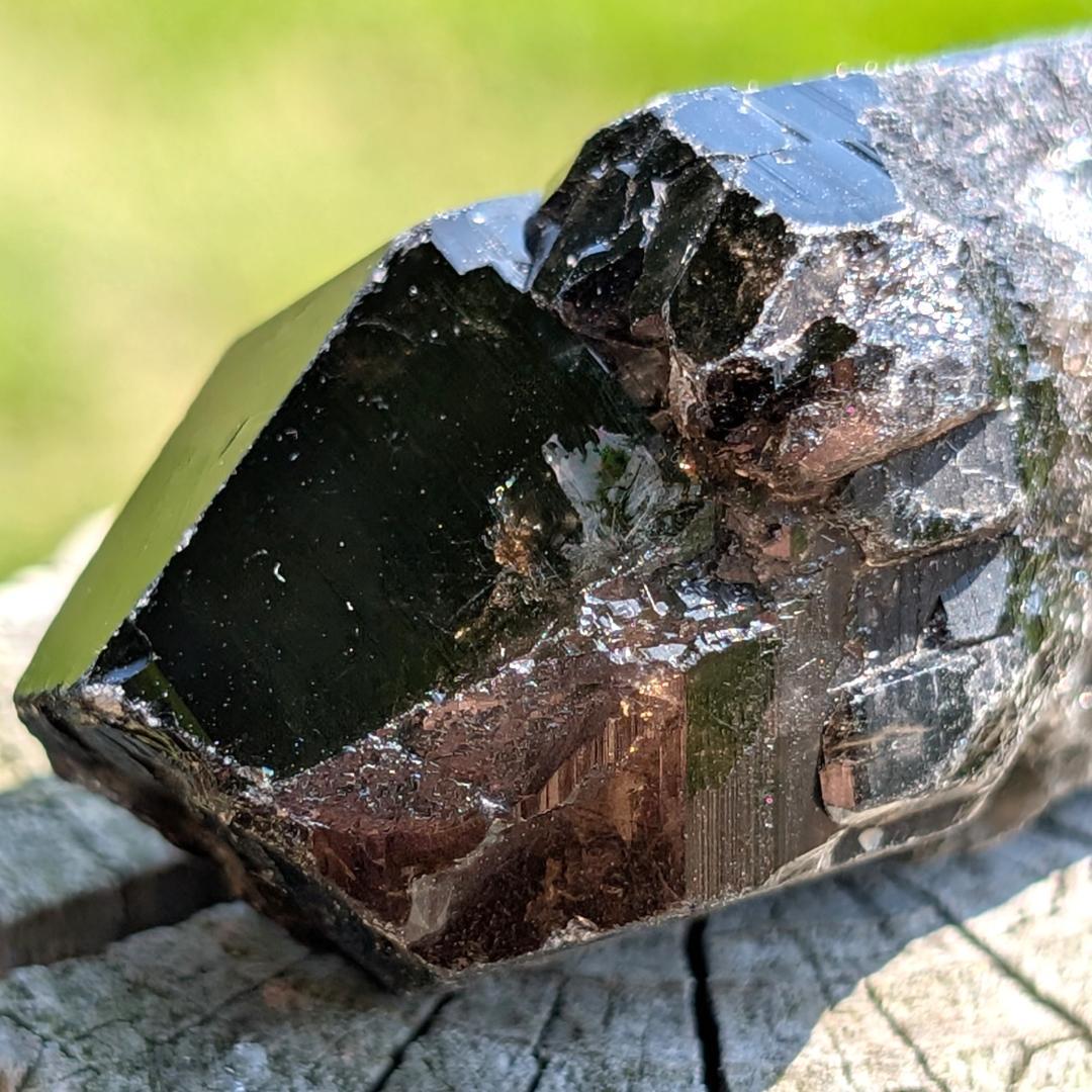 モリオン 原石 山東省産 黒水晶 53g お守り パワーストーン 玄関に置くと吉