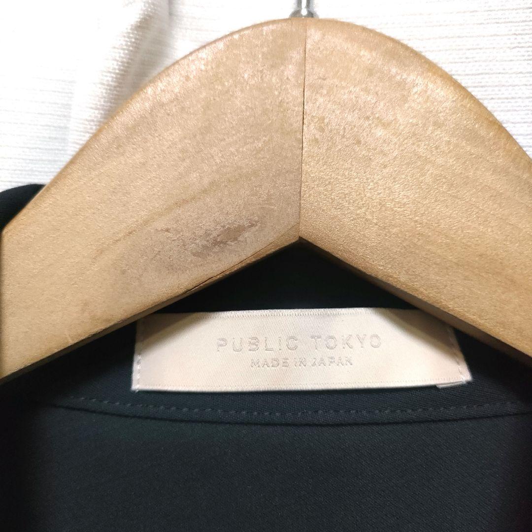 【美品】PUBLIC TOKYO パブリックトウキョウ カットワークレースシャツ