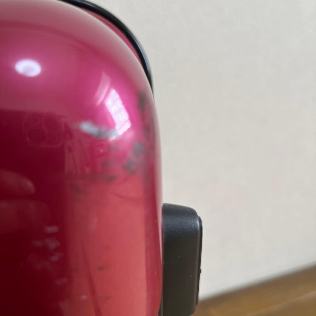 wise:ly（ワイズリー）のキャリーケース 赤 4輪 機内持ち込み可