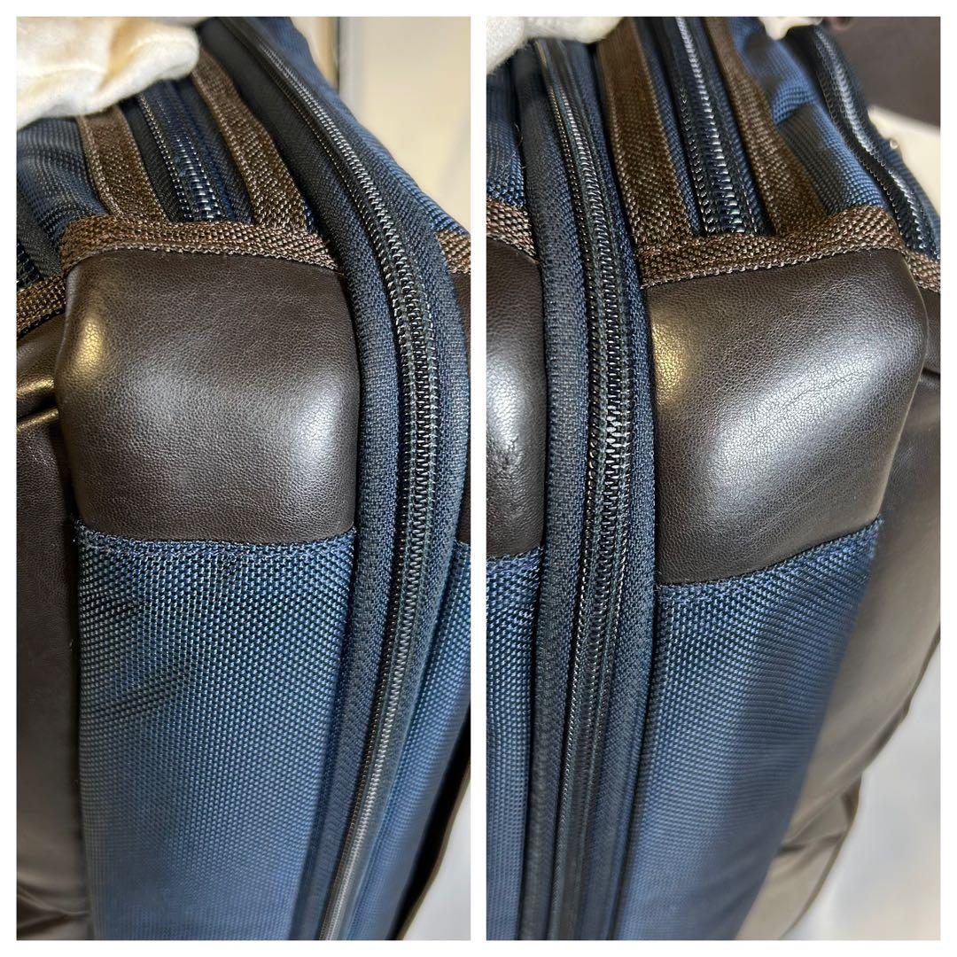 TUMI アルファブラボー 2way ビジネスバッグ ショルダーバッグ ネイビー