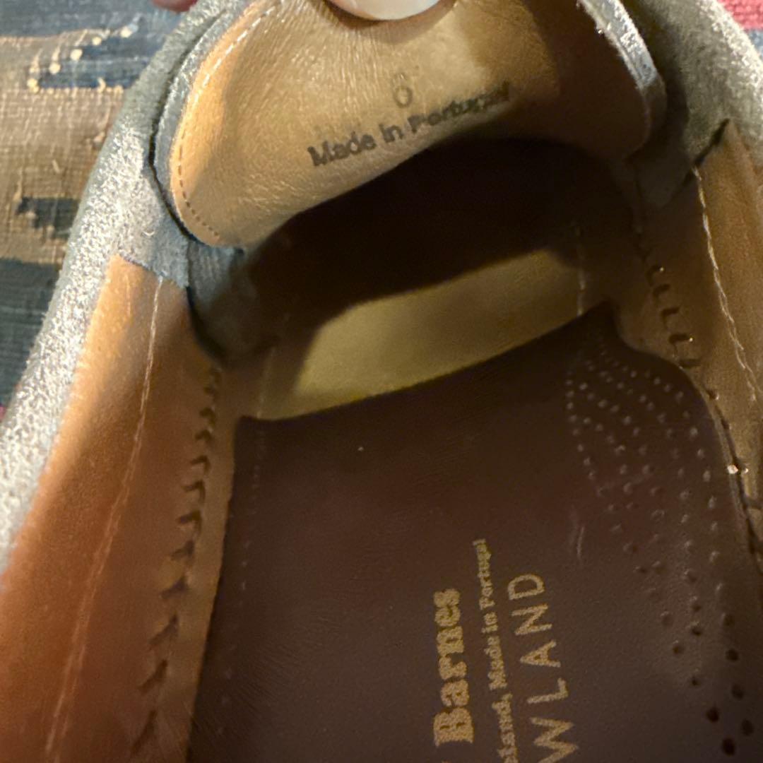 トゥモローランド 購入　パドモアアンドバーンズ　スエードレザー　クラークス