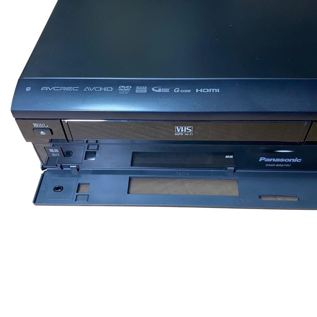 美品✨Panasonic HDD搭載Blu-ray/DVDビデオ一体型レコーダー