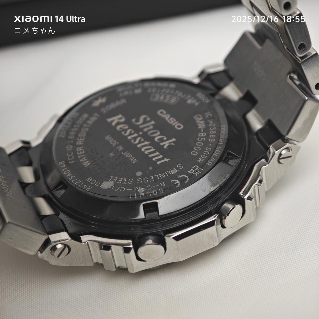 【未使用】カシオ G-SHOCK　GMW-B5000D-1JF