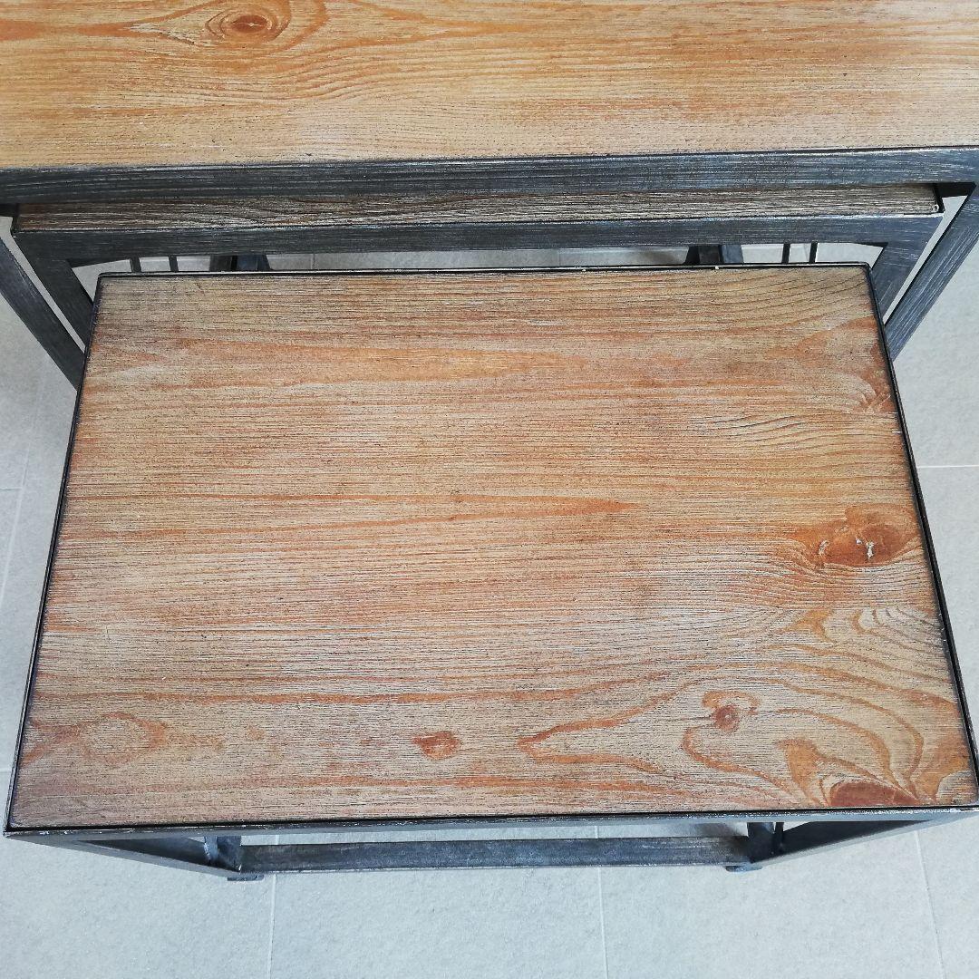 新春還元セール◇美品　ASHLEY　ネストテーブル3個セット/サイドテーブル