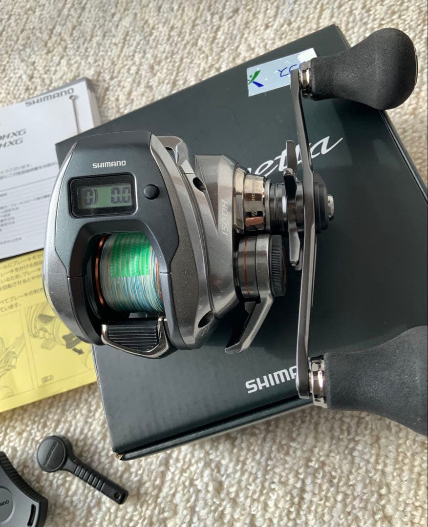 シマノ 24 バルケッタプレミアム 150DH (右巻き・ダブルハンドル)