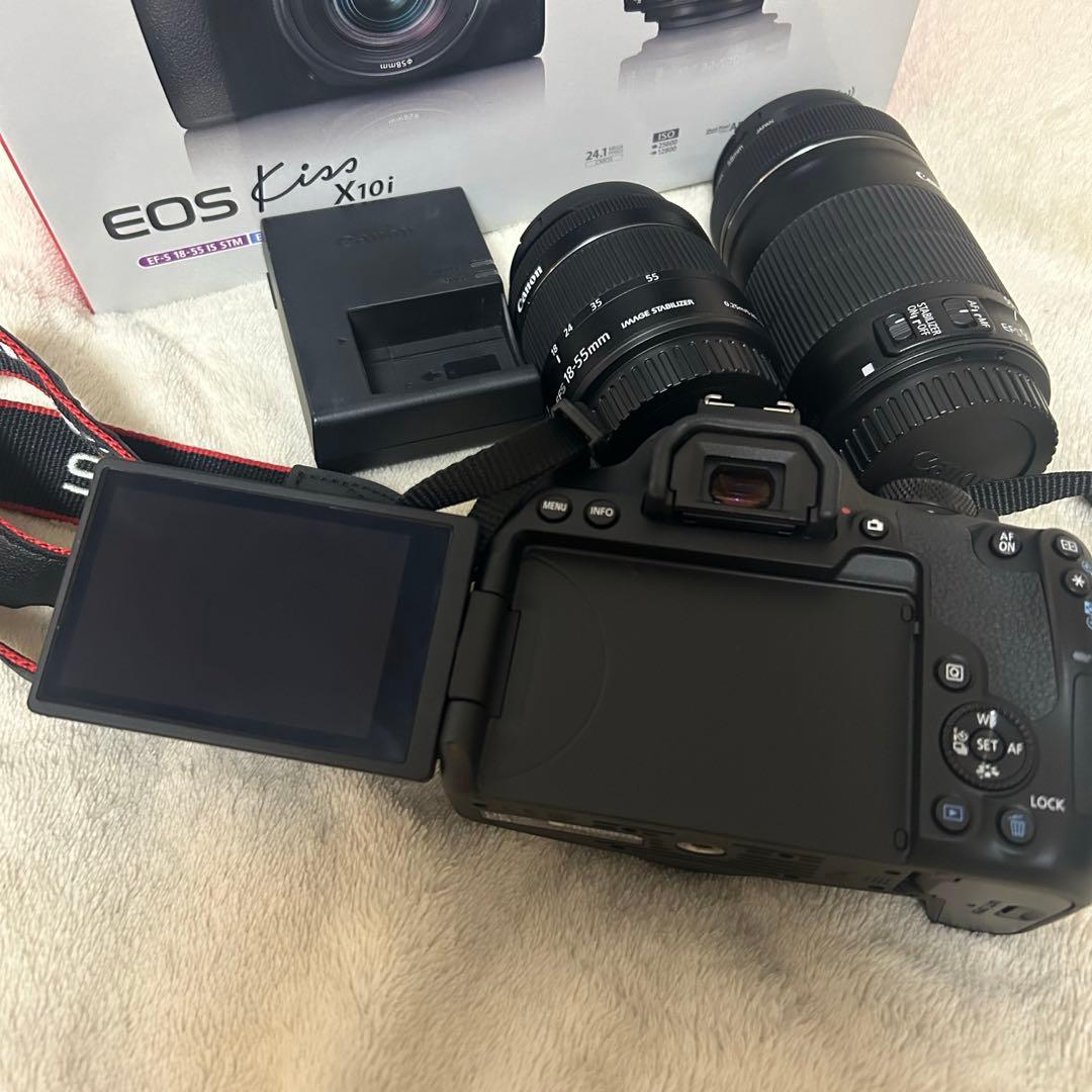 Canon EOS Kiss X10i ダブルズームキットデジタル一眼レフ