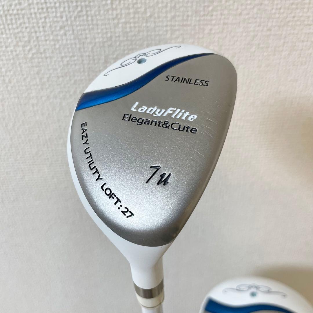 LadyFlite レディース ゴルフ ハーフセット　フレックスL 8本
