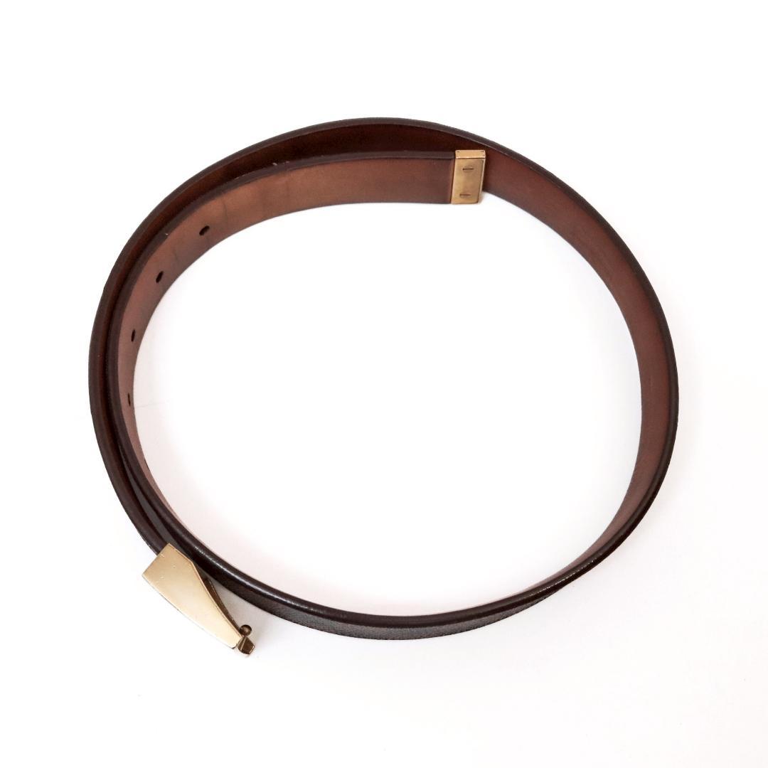 美品 ルイヴィトン ダミエ ベルト 70cm±5 3cm幅　 919