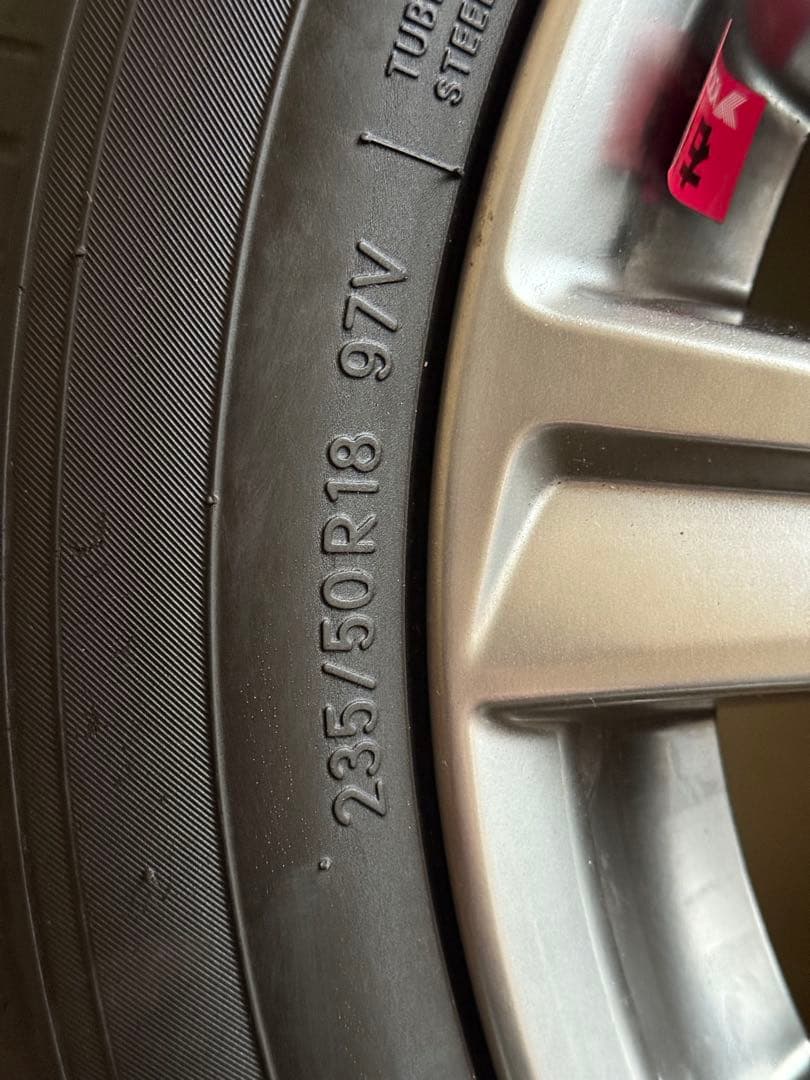 30系アルファード　トヨタ 18インチ ホイールセット トーヨータイヤ辰