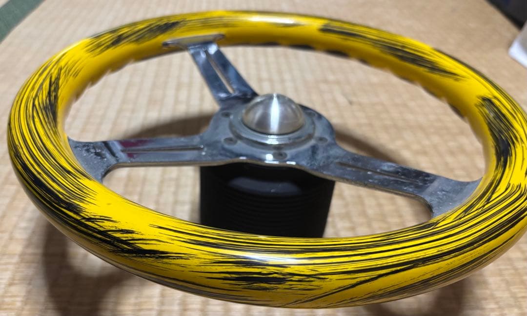 悪魔のz　ステアリングハンドル