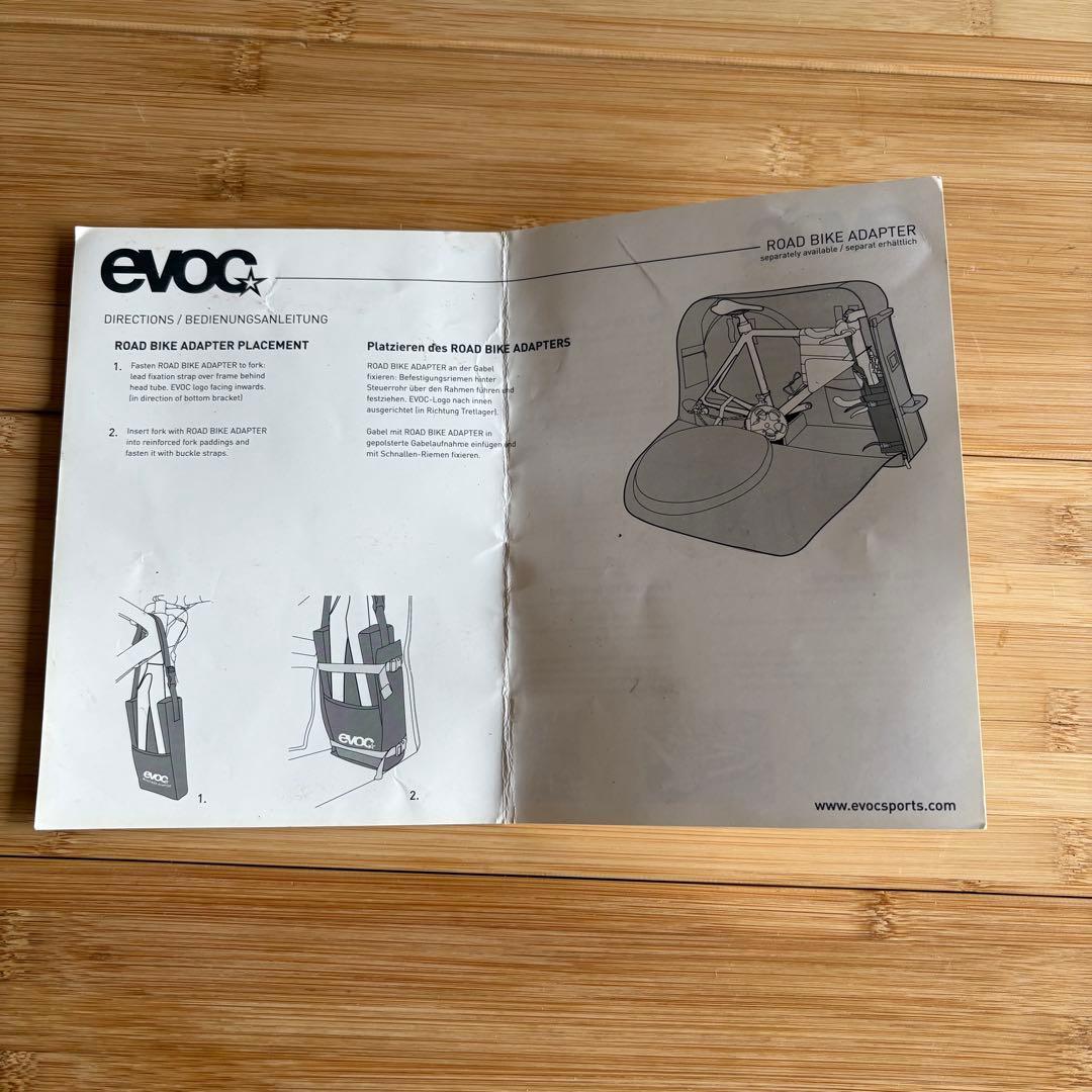 evoc 自転車輪行バッグ ブラック